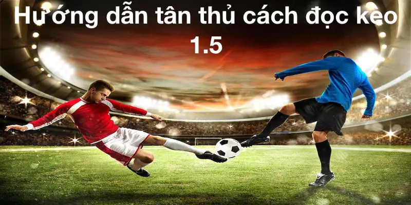 Hướng dẫn tân thủ cách đọc kèo chấp 1.5